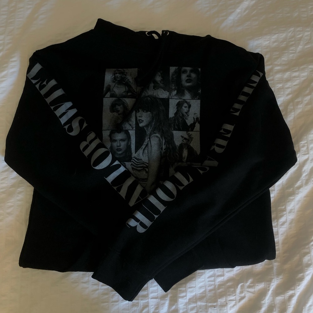 Taylor Swift Eras Tour Black Hoodie Size S